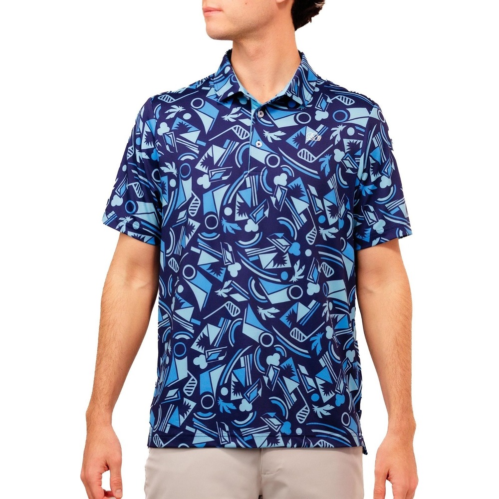 Good Good Golf Men's Size X-Large For Liberty Performance Polo Shirt Casual NEW